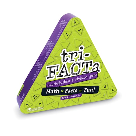 Learning Resources Tri-FACTa Multiplication And Division Game 3039